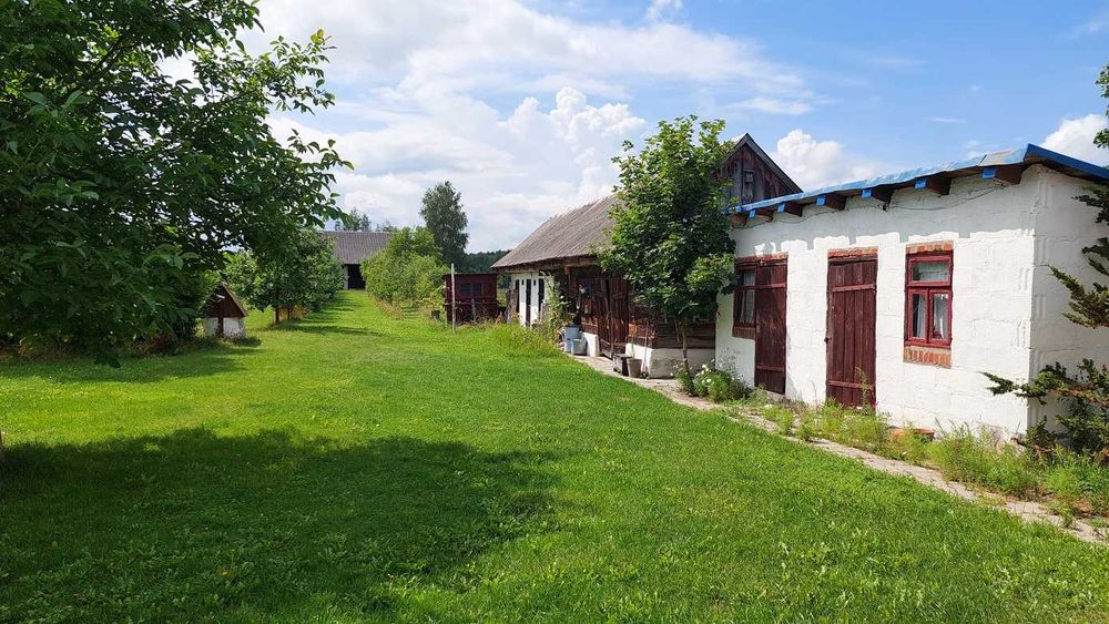 Siedlisko 3700m2 z domem (80m2) na Podlasiu - Suchowolce/Kleszczele
