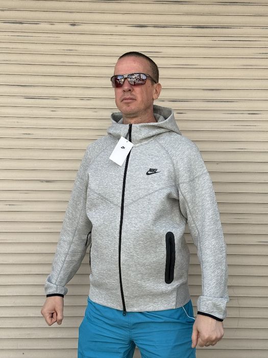 ОРИГІНАЛ Толстовка Nike M NK TCH HOODIE FB7921-063 течік Л осінь зима