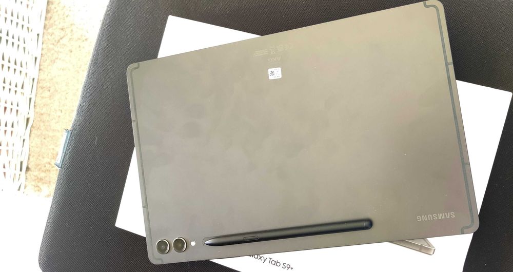 Samsung Galaxy Tab S9+ | 512GB impecável c/pequena linha verde no ecrã