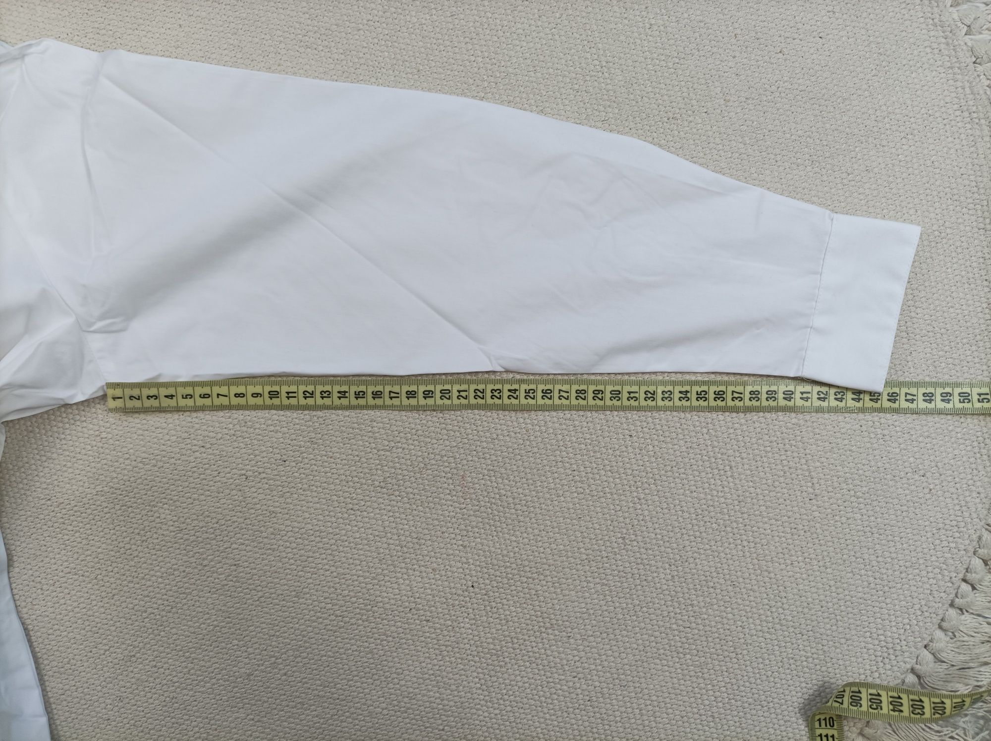 Elegancka koszula z długim rękawem 158-164 apel komunia