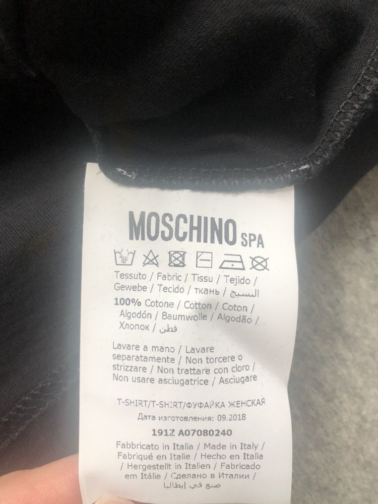 Moschino T-shirt oryginał VITKAC