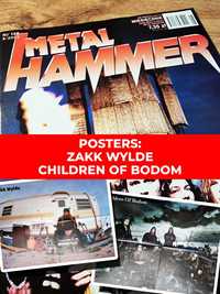 Metal Hammer 2003 - Iron Maiden Plakaty: Zakk Wylde, Children Of Bodom