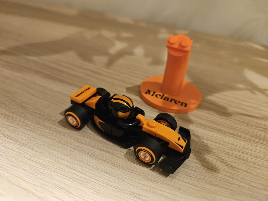 Suporte Personalizado para Carro Lego McLaren F1