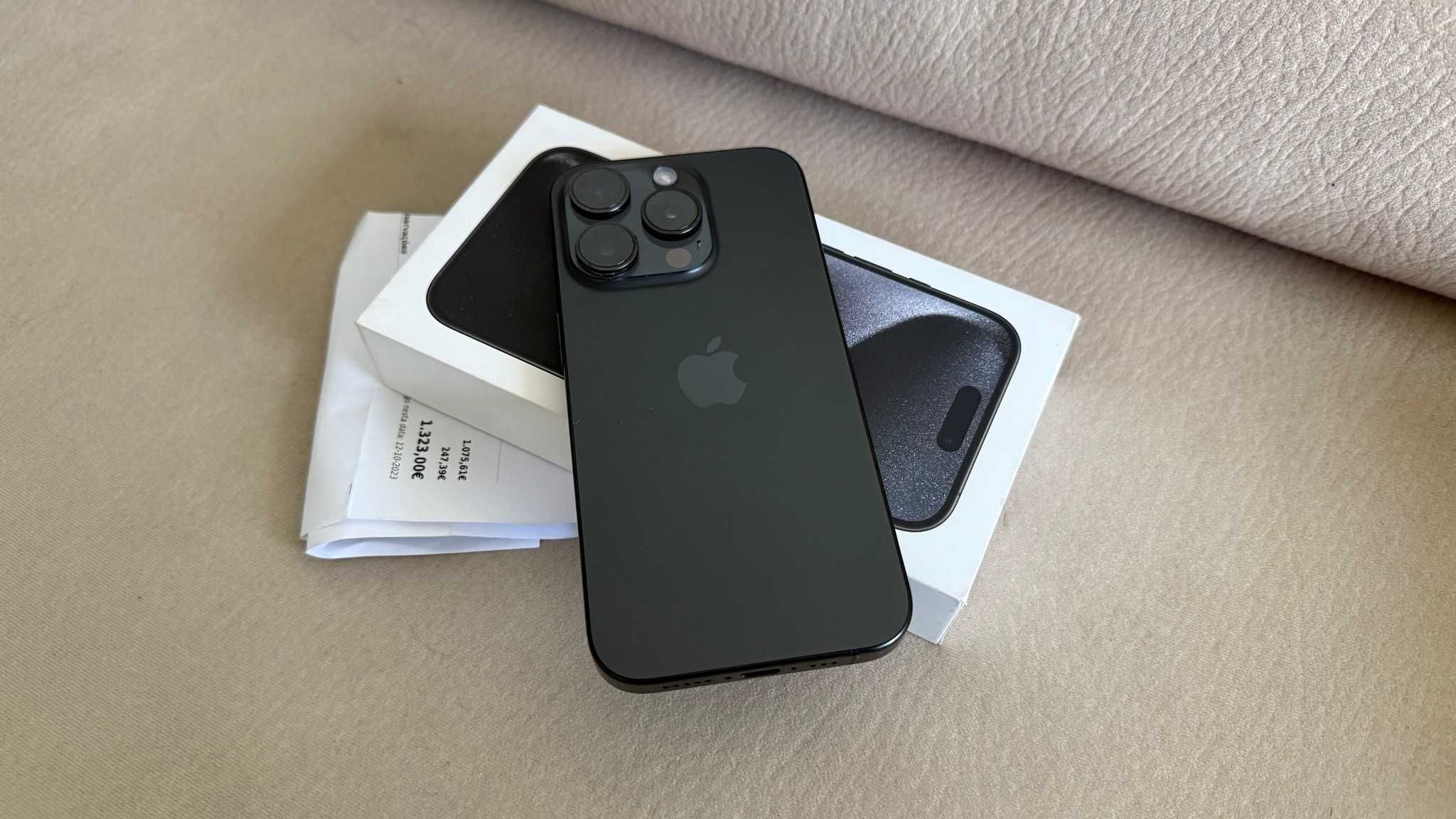Vendo troco iPhone 15 Pro 128Gb Preto C/Fatura e Garantia Apple