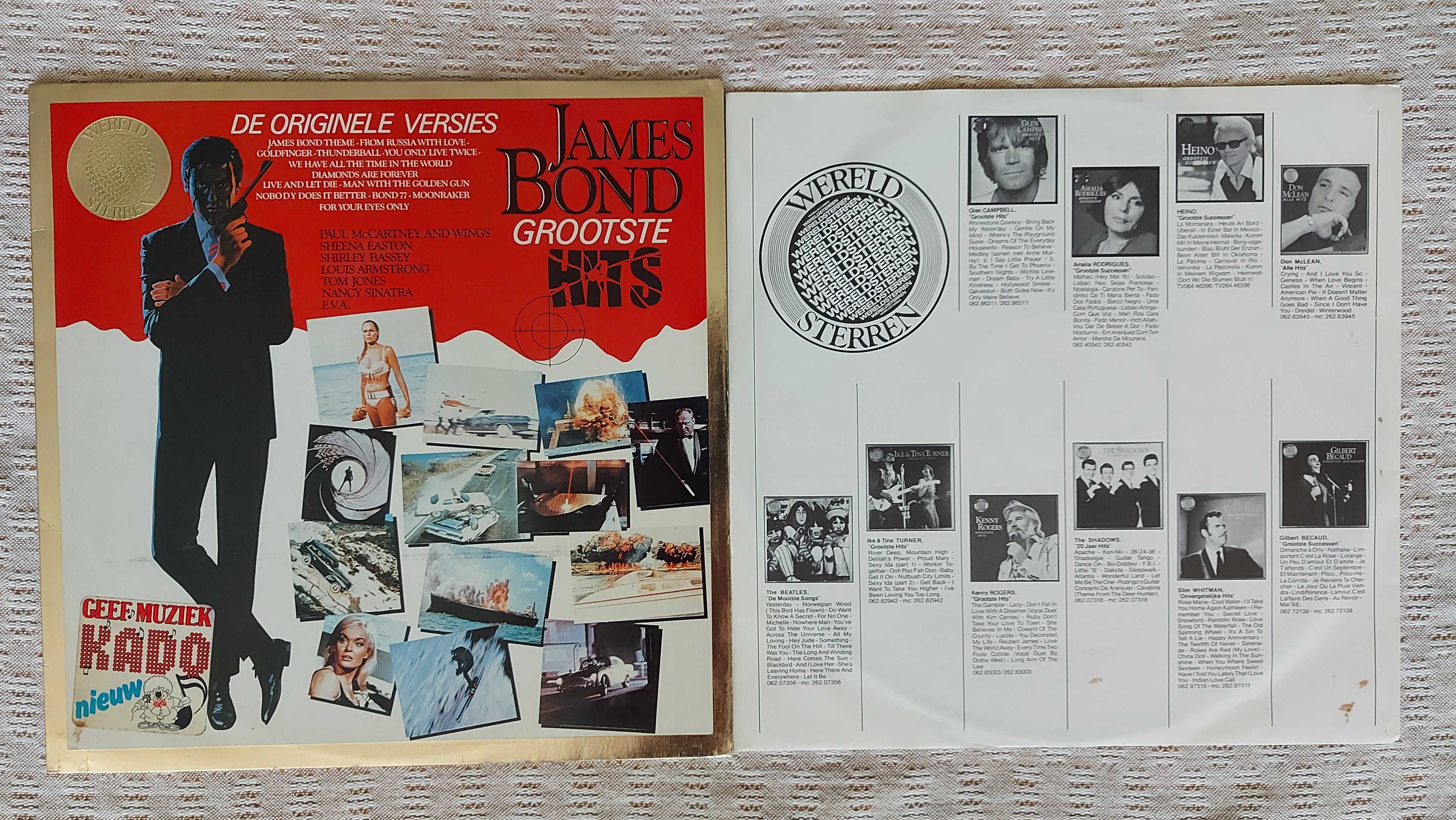 Soundtrack 007 James Bond Grootste Hits  1981  NL (NM/EX)