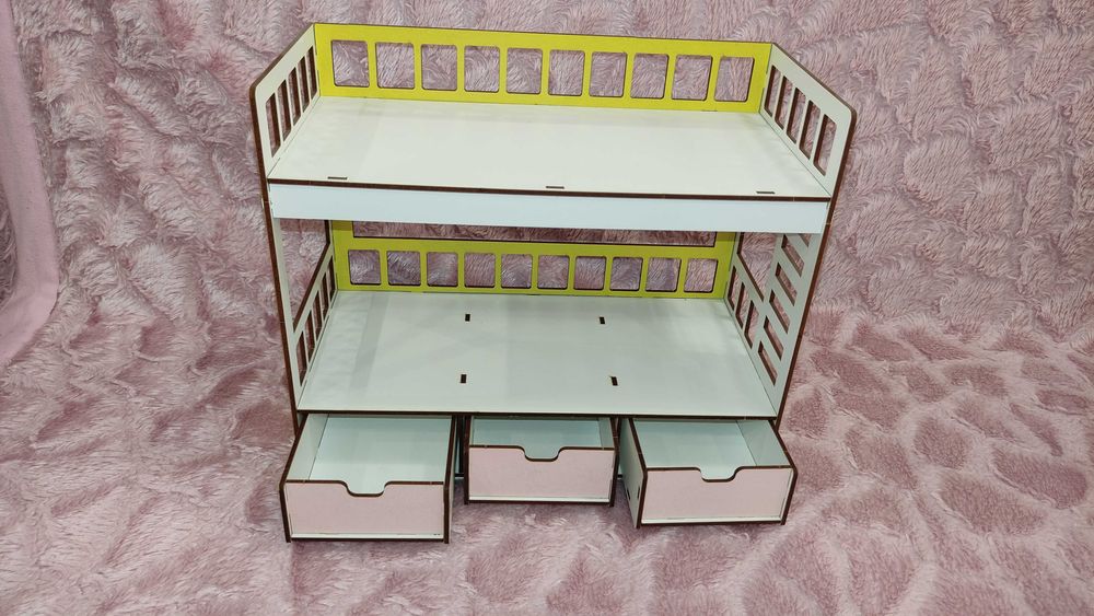 Кровать 2-х этажная NestWood Ліжко 2-х поверхове NestWood для Барбі