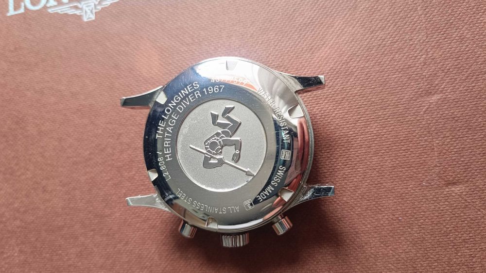 Longines Heritage Diver 1967 zegarek automatyczny