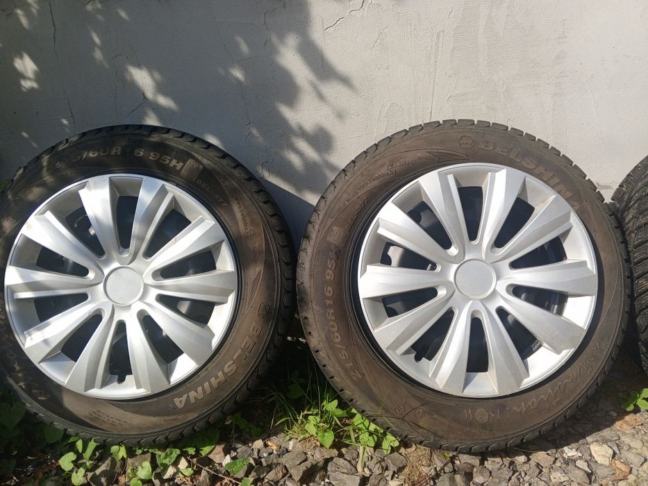 Колеса в зборі BELSHINA 215/60 r16 розболтовка 5/115