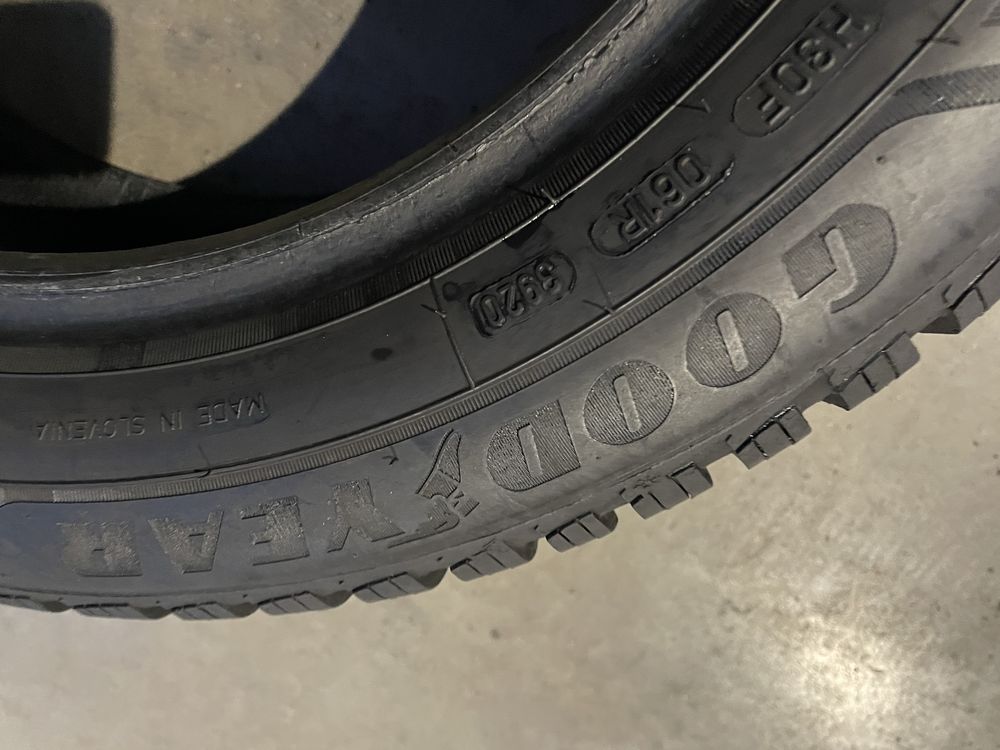 2x opony 205/55/16 goodyear ultragrip 9+ super stan zimowe 2020 rok