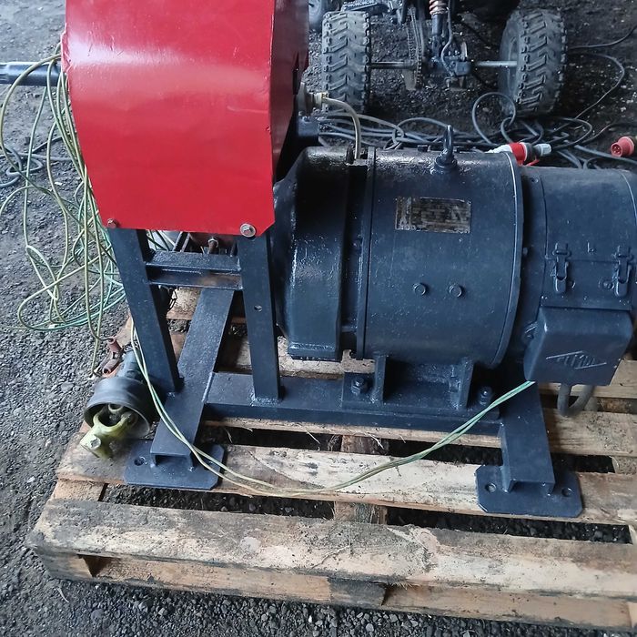 Agregat pradotworczy do ciagnika na walek wom 20kva pradnica elmor