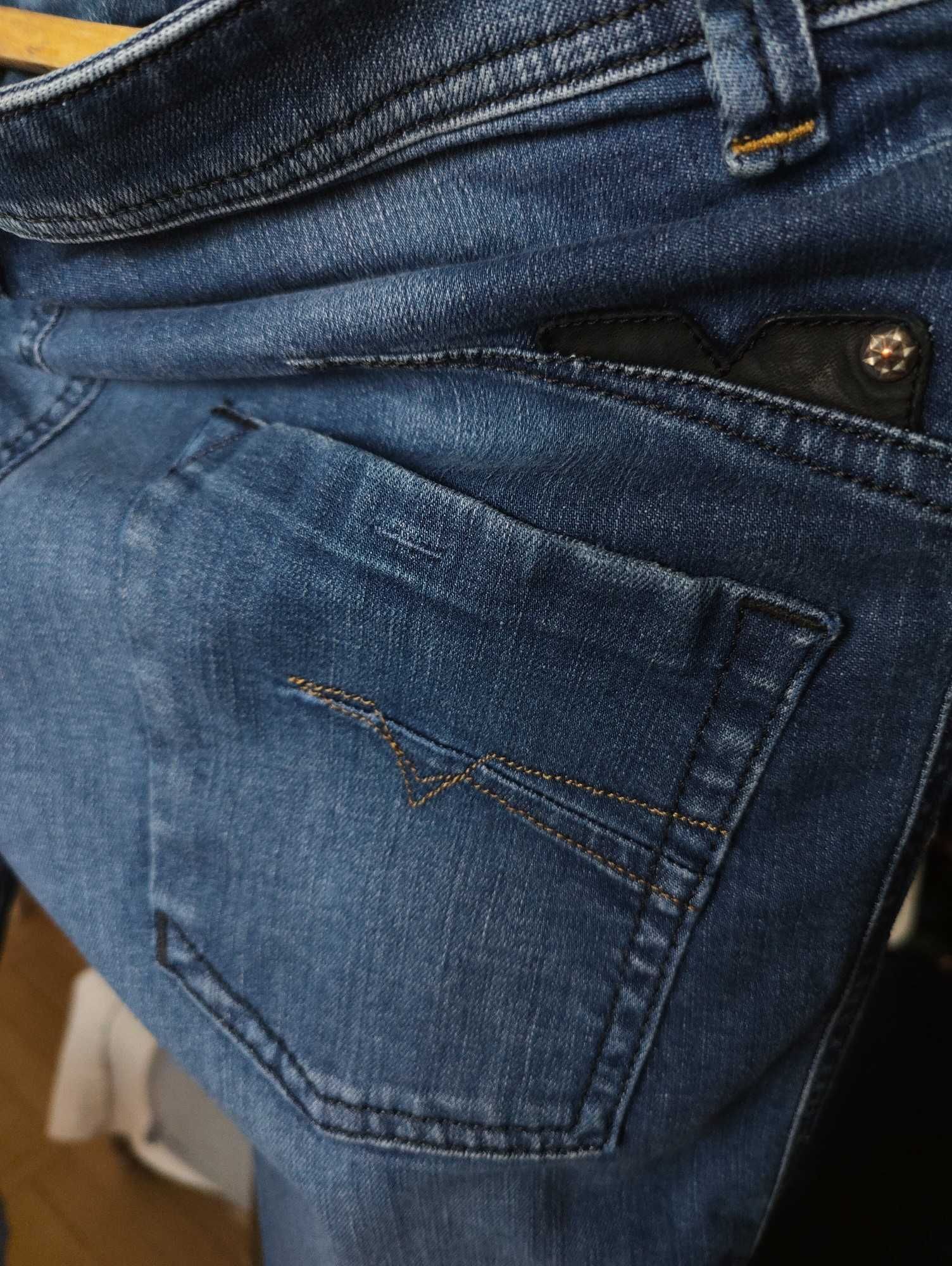 Джинсы Diesel Darron jeans Italy w31 slim stretch navy.