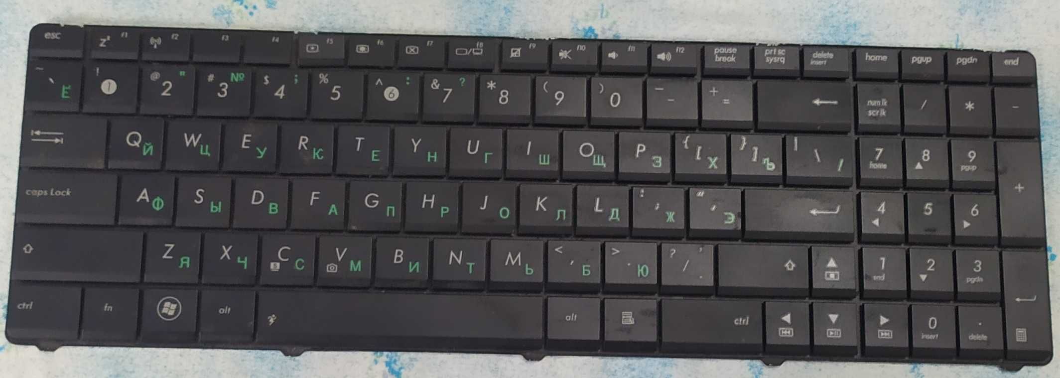 Клавіатура до ноутбука (модель x53)