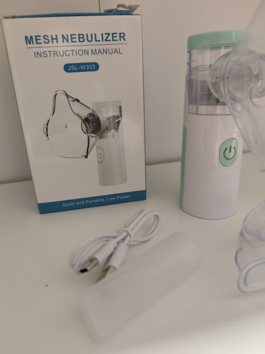 Nowy inhalator nebulizator mały przenośny ładowany