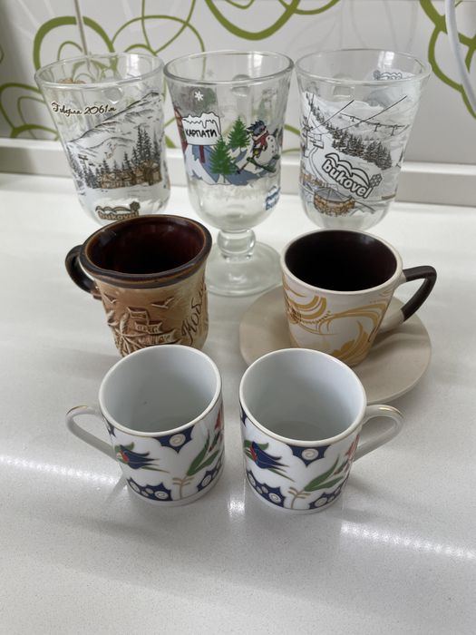 Кружка на ножці, кофейні чашки, набір салатників, форма Simax