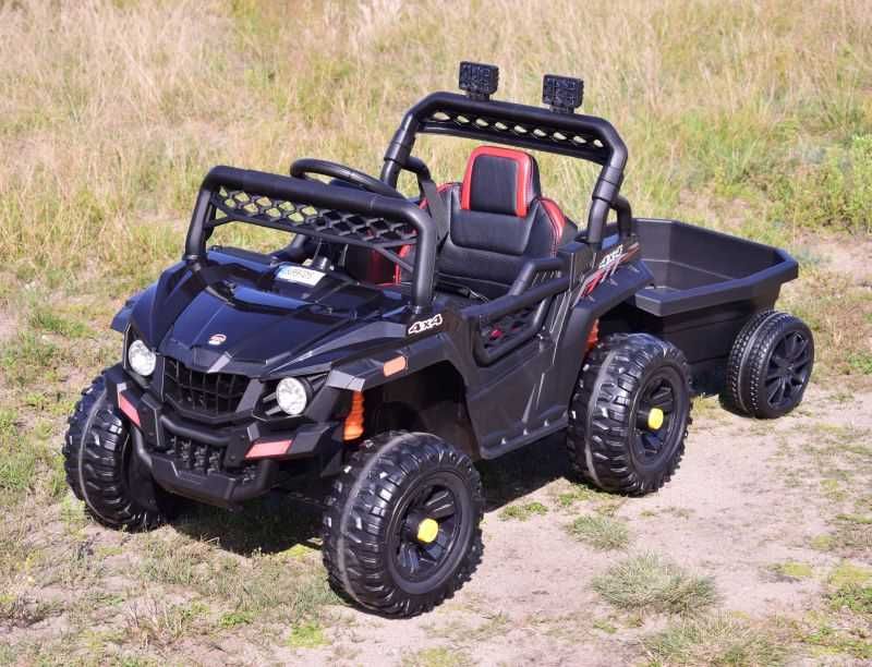 Super auto Buggy dla dziecka z odpinaną Przyczepką -radio Fm