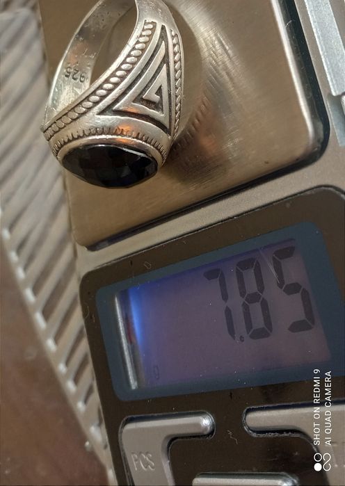 Srebro sygnet męski