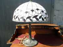 Lampa Nocna Witrażowa Tiffany z Niemiec