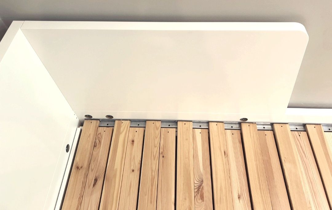 Flekke łóżko, leżanka Ikea 80x200 rozsuwane plus 2 materace Malfors