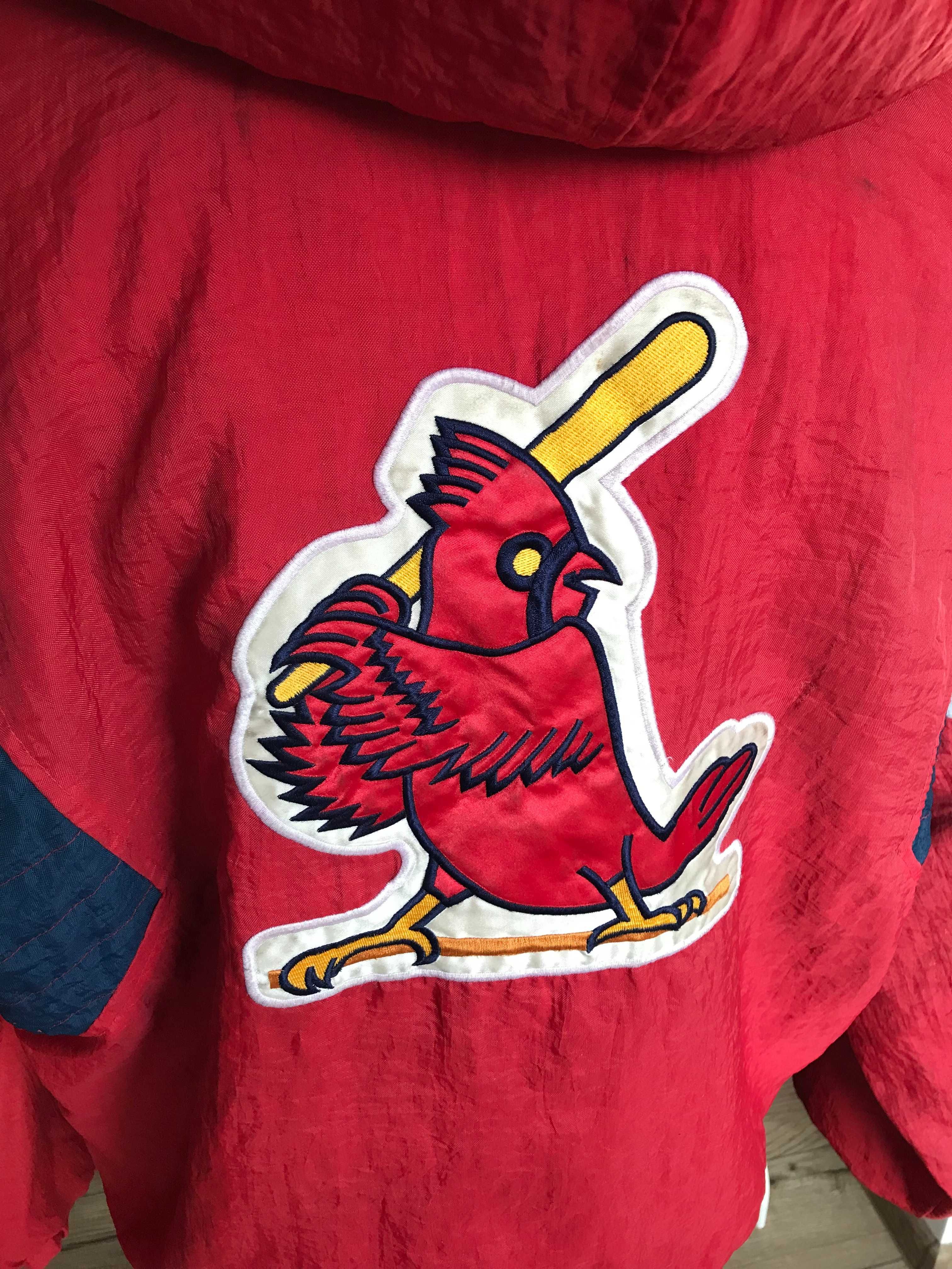 Kurtka puchowa anorak Starter St.Louis Cardinals NFL rozm. M  vintage