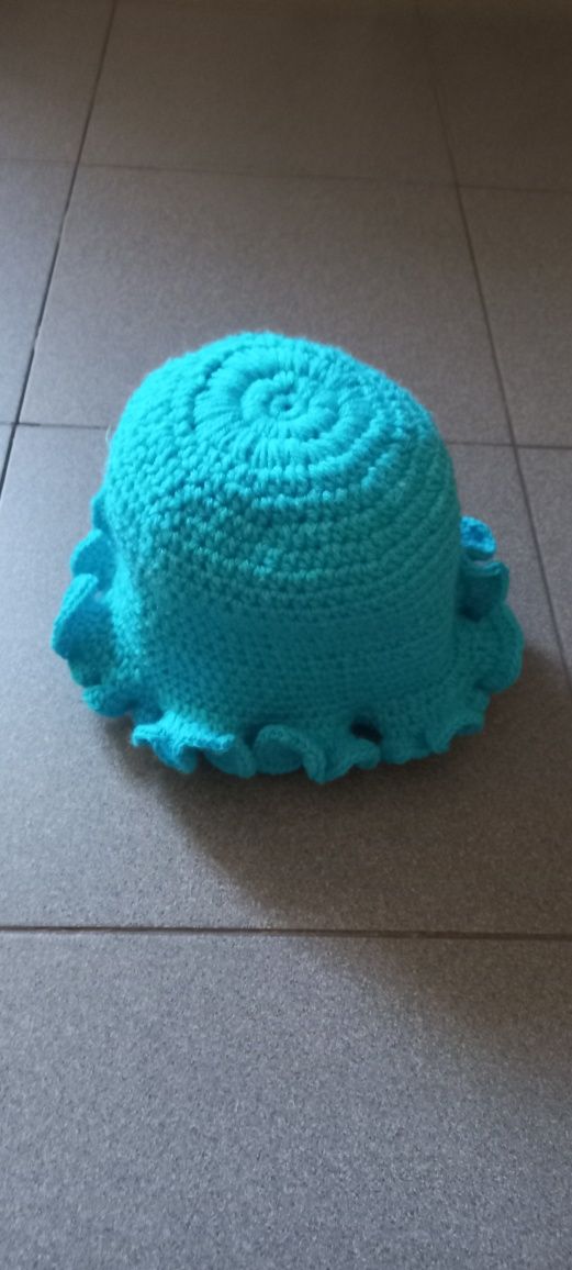 Chapéu de crochê