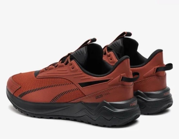 Бігові чоловічі кросівки ПУМА (PUMA Exstend Lite Trail) червоний