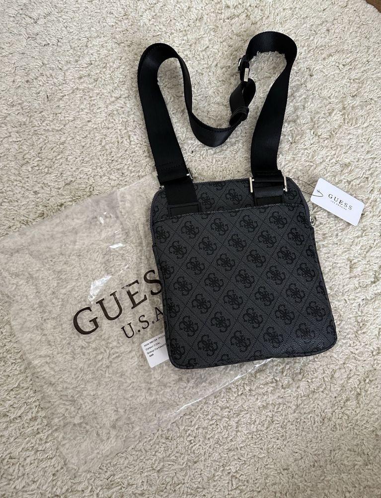 Сумка Guess Monogram Vezzola Smart | Сумки Гесс