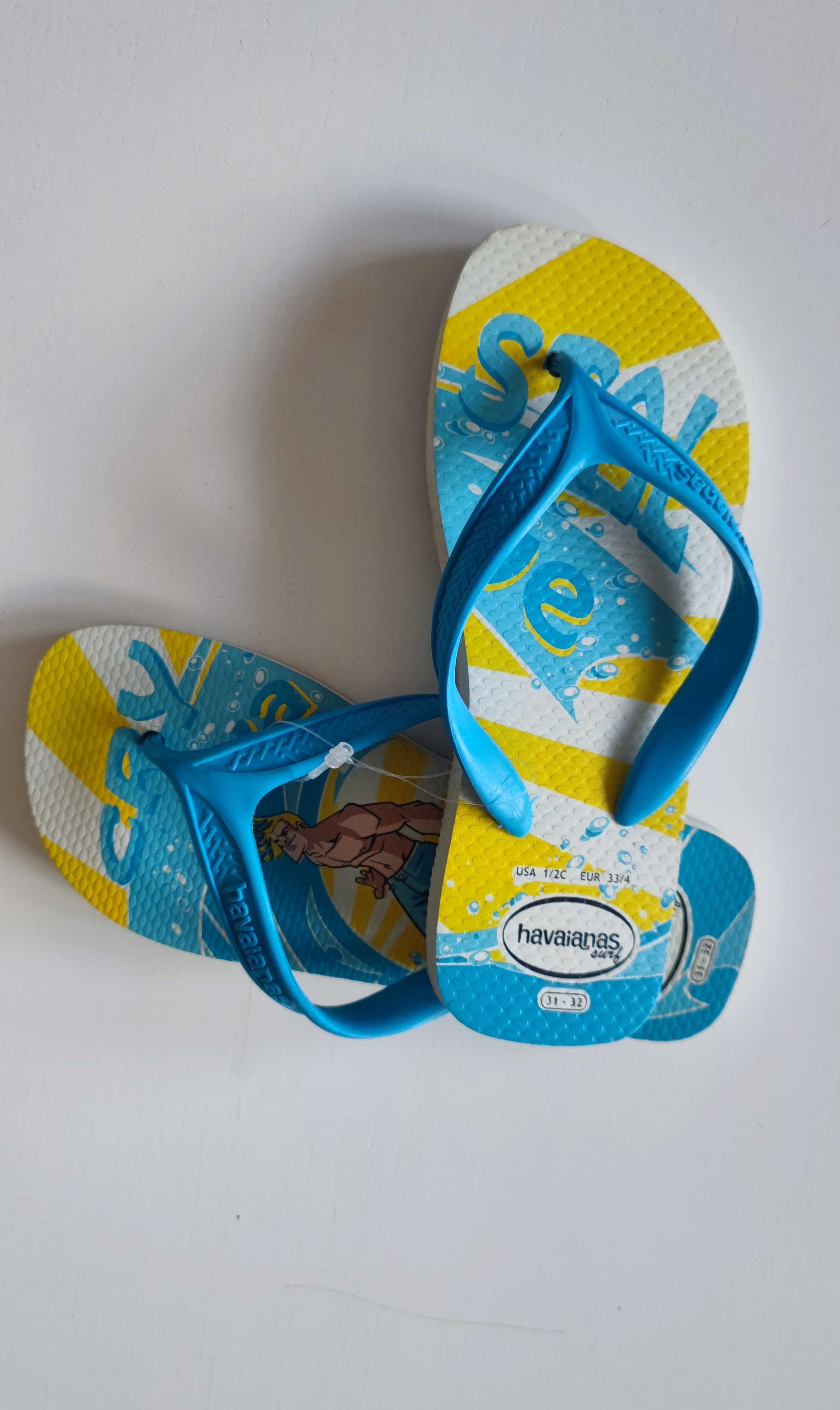 Nowe klapki japonki Havaianas 33/34