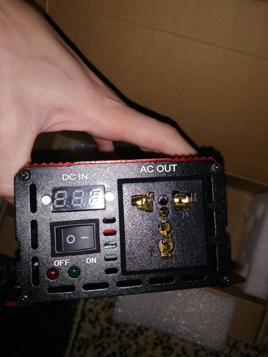 Інвертор 12v 220v 3000w Чистий синус
