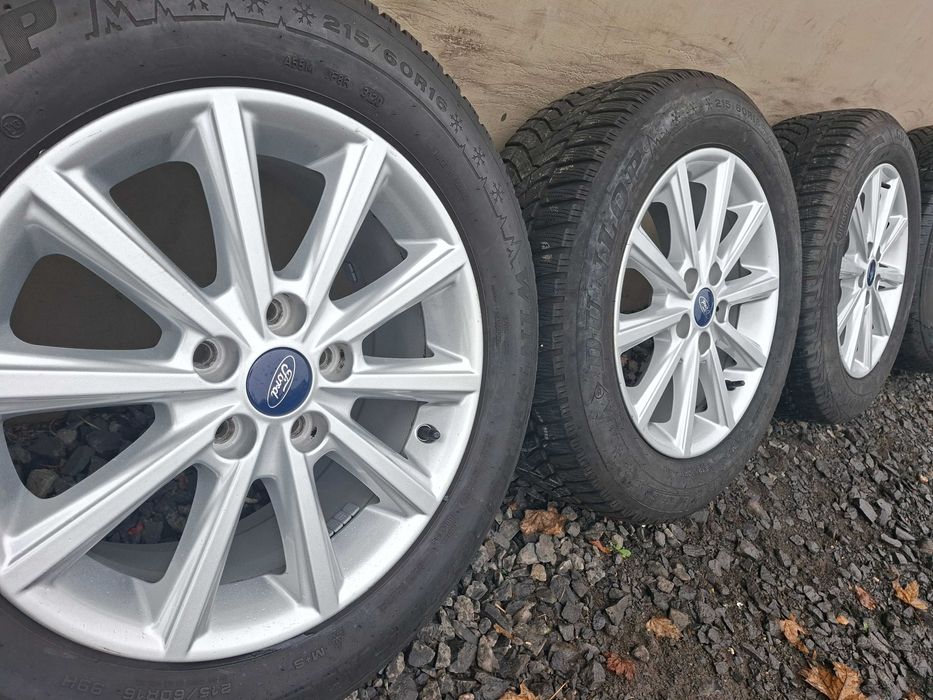 [K47] KOŁA ZIMOWE,ALUFELGI 16'' 5x108 ORYGINAŁ FORD Mondeo+215/60R16
