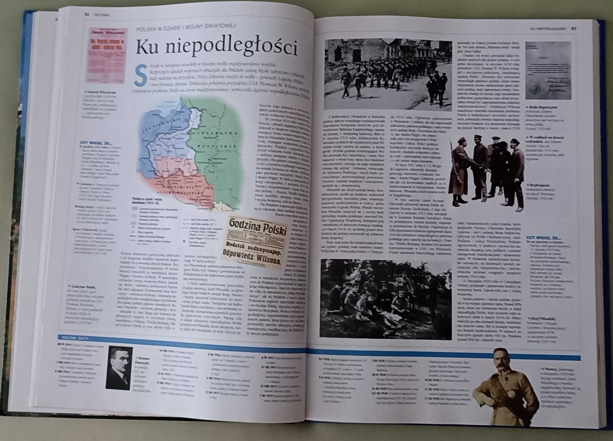 Duży ilustrowany Atlas Polski  - Reader's Digest wydany w 2006