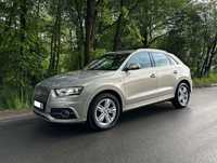 Audi Q3 2.0 TDI 177KM. S-Tronic. Napęd Quattro. S-Line. Bezwypadkowy. ASO.
