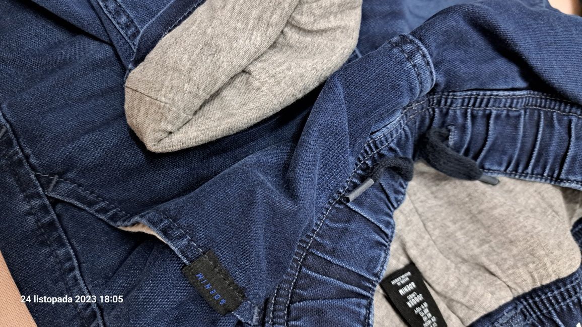 Spodnie jeansowe hm 140