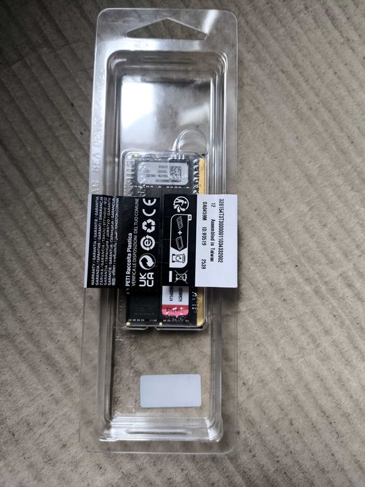 Оперативка SO-DIMM DDR5 16GB/4800 Kingston Fury Impact (KF548S38IB-16)