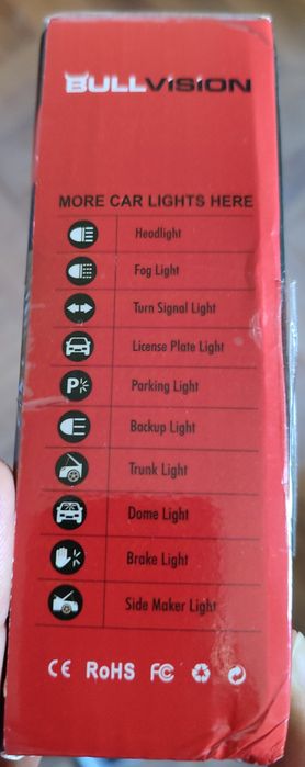 Luzes LED para Carro NOVO