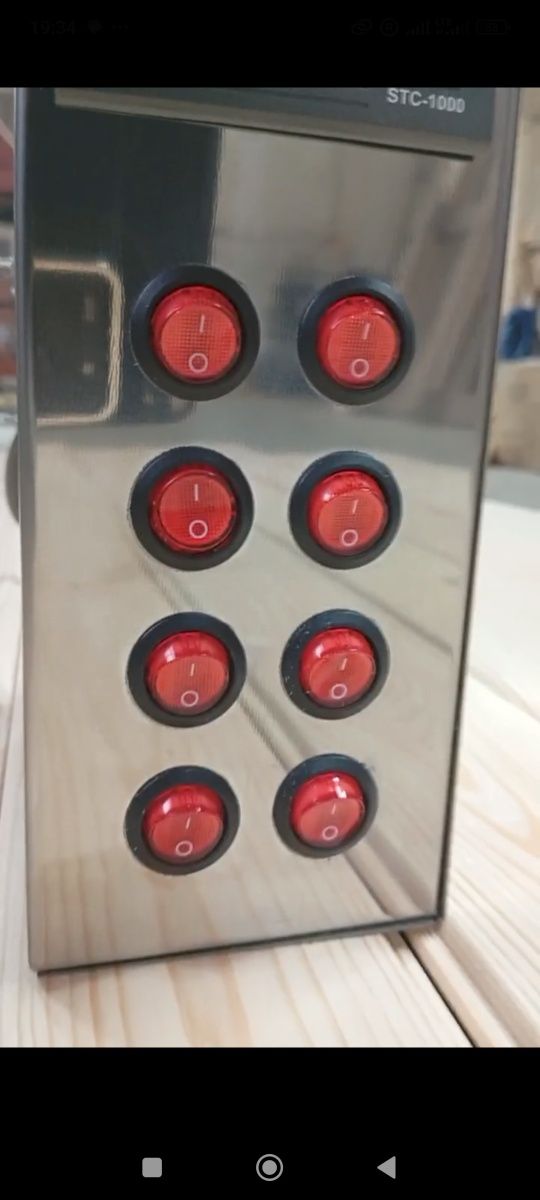Блок автоматики для коптильни