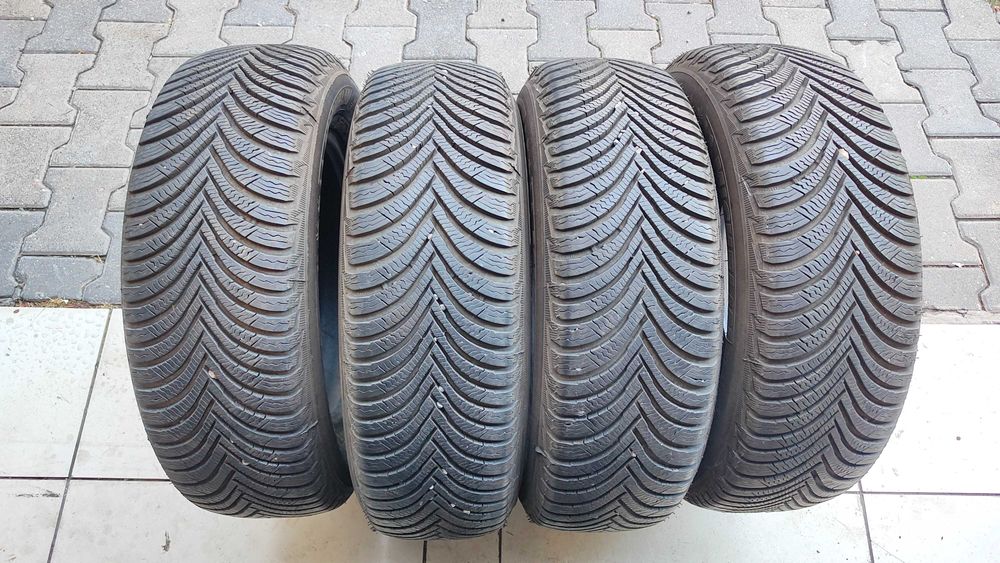 4x 195/65R15 Michelin Alpin 5 Zima Używane FV Siedlce