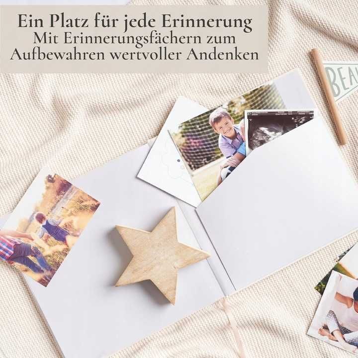 Album narodzin 132 str. w języku niemieckim Bibi & Beau Książka