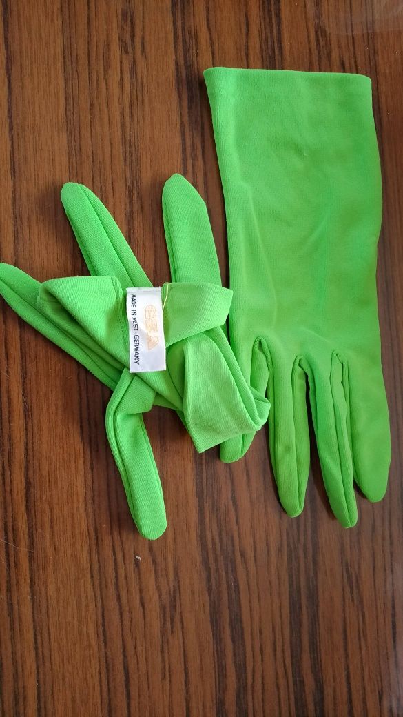 Rękawiczki zielone