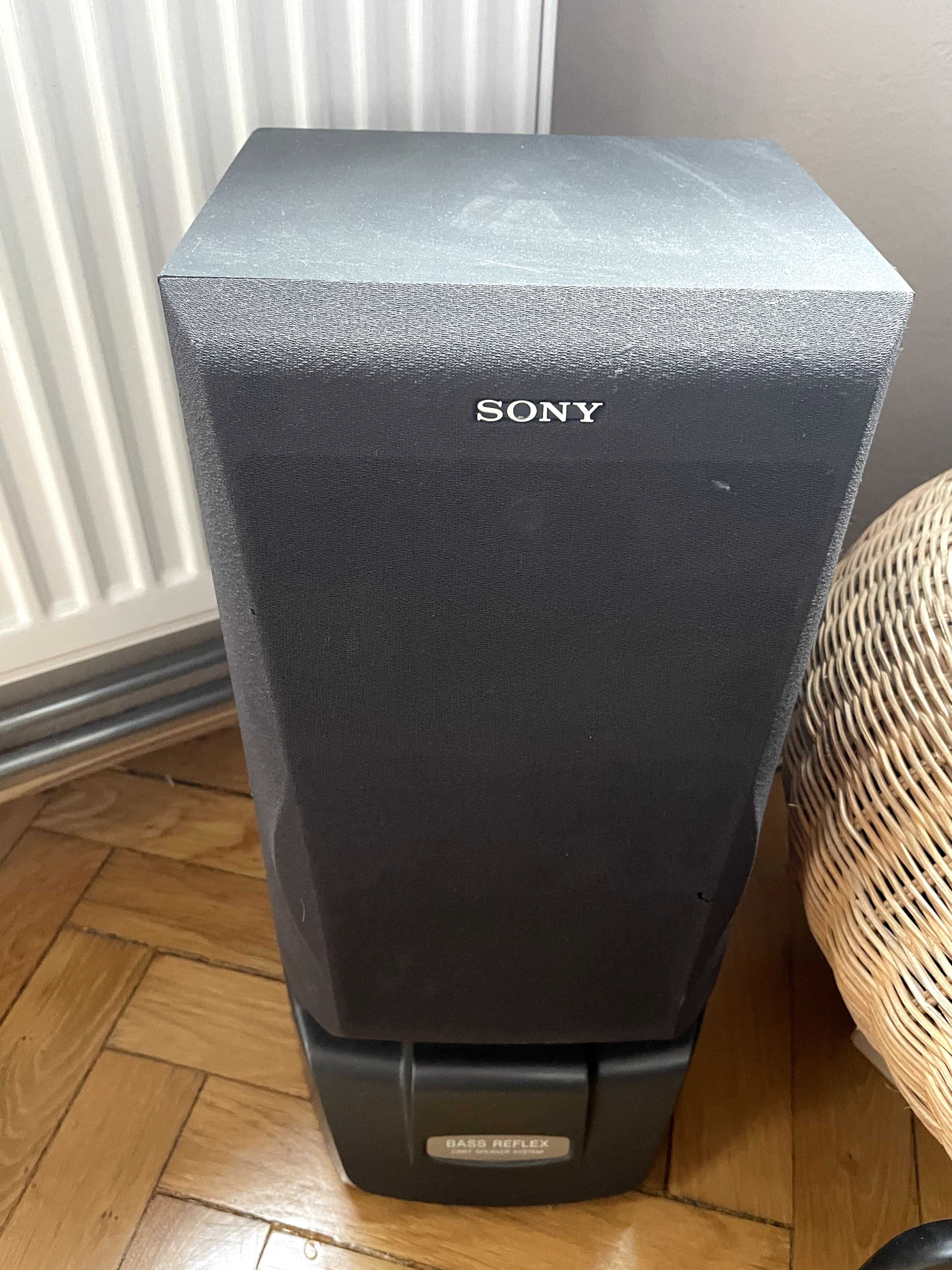 Unitra (Gramofon G‑8010 + Amplituner Tosca 303 [radio]) + kolumny Sony