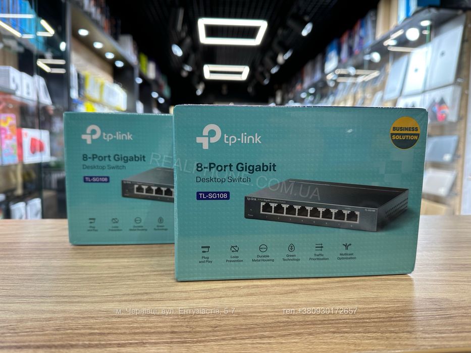 Комутатор некерований TP-Link TL-SG108