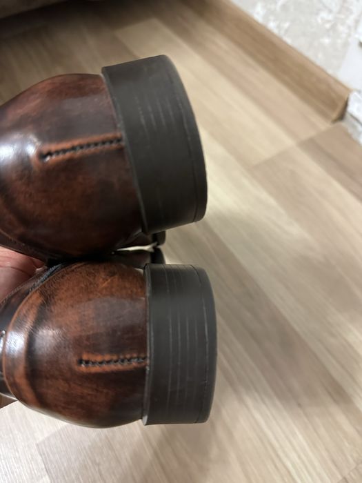 Туфли кожаные 41 р оксфорды Fabio Conti