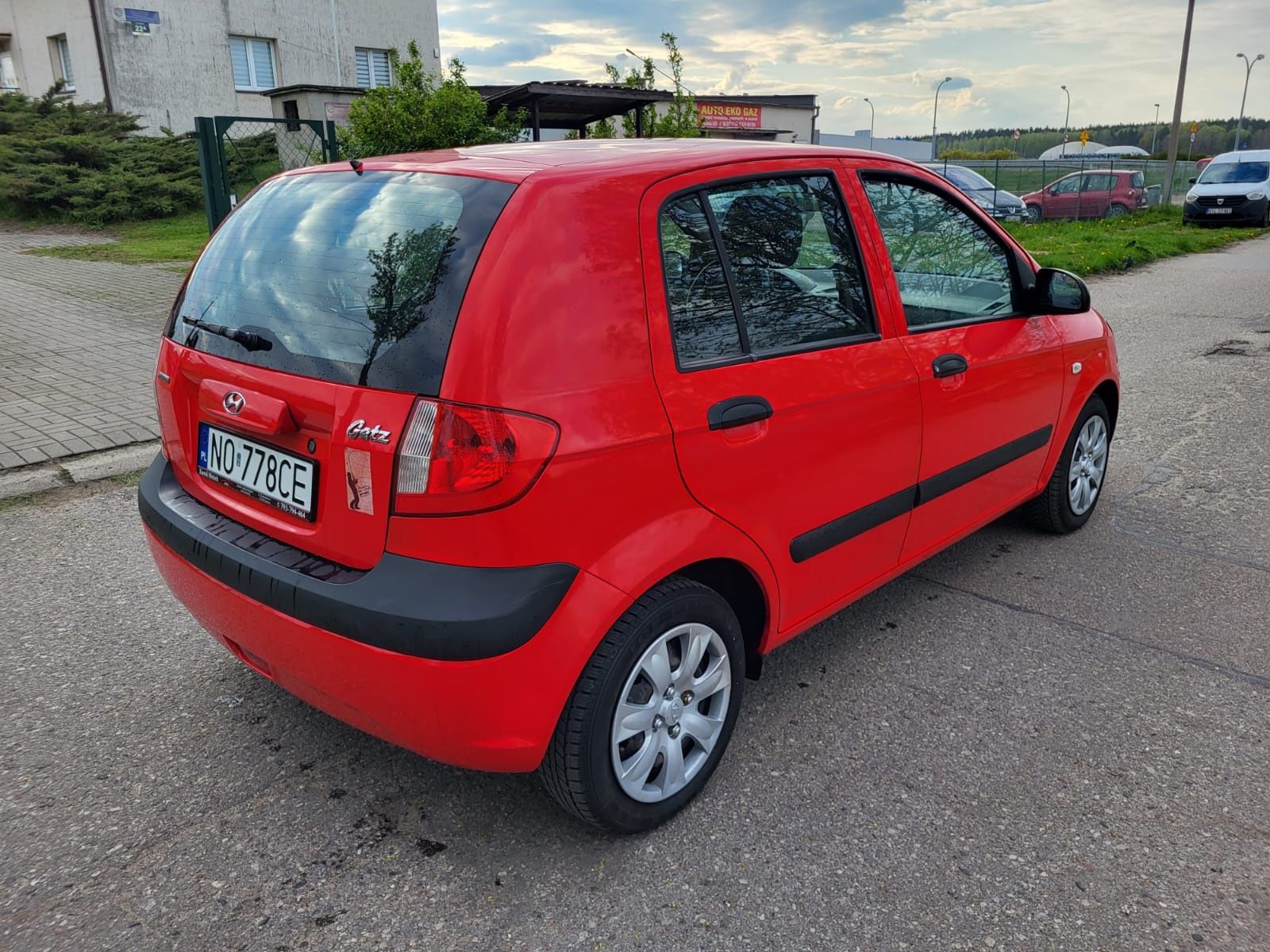 Hyundai Getz 2008r 1.1 Benzyna z Gazem zarejestrowany opłaty ważne