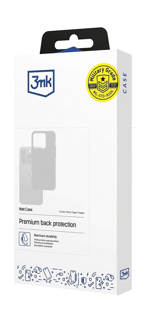 Etui 3mk Matt Case na Xiaomi Redmi Note 14/5G - czarne