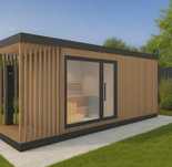Sauna ogrodowa premium + domek gospodarczy – na wymiar - Nowy Targ