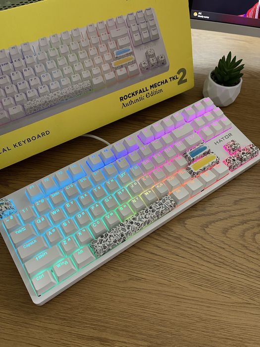 Ігрова клавіатура HATOR Rockfall 2 Mecha TKL Authentic Edition