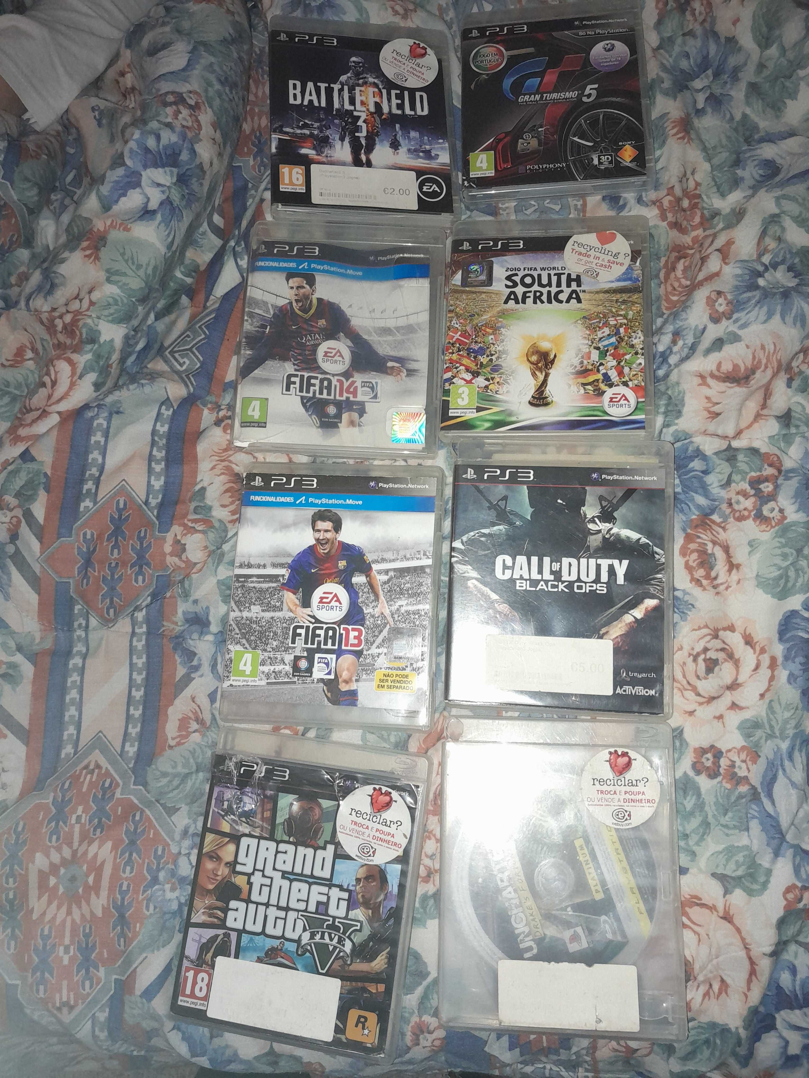 Vendo jogos da ps3