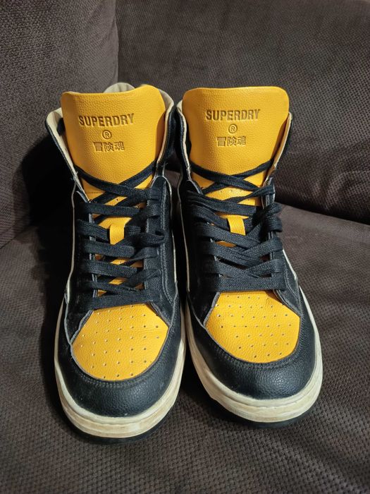 Buty Sportowe Sneakersy Koszykarskie Vintage Wysokie Superdry 40