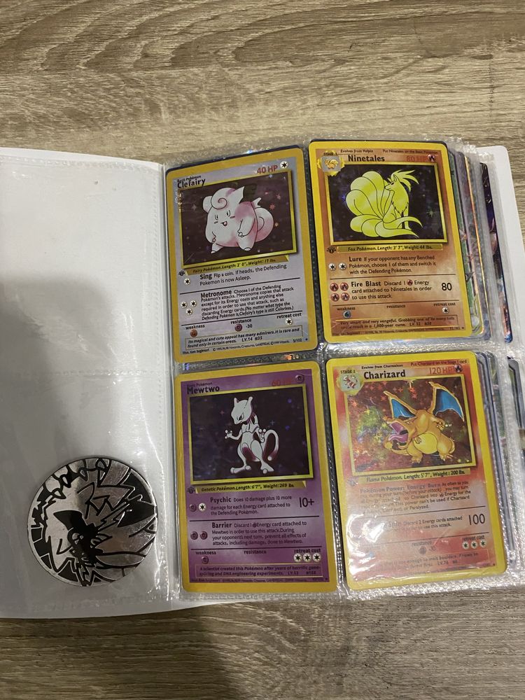 Karty pokemon + album 2x2