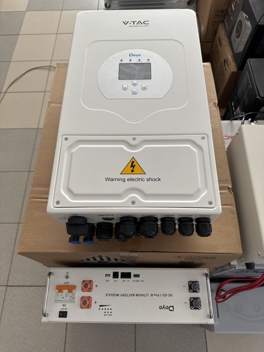 Акамуляторна батарея DEYE SE-G5.1Pro-B(LiFePo4 51.2V 100Ah)