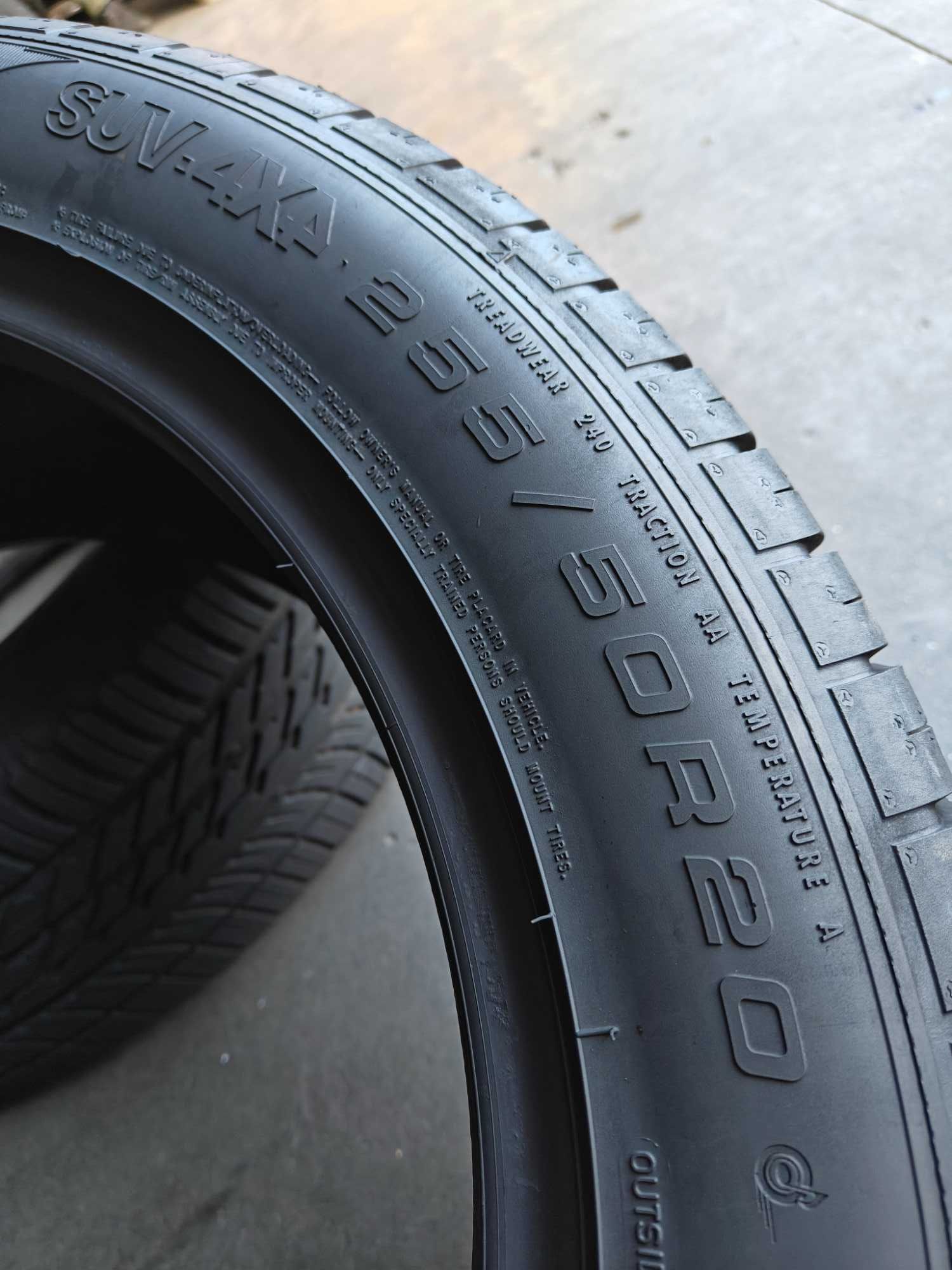 2шт шини літні R20 255/50 Goodyear Eagle F1 AT Asymmetric made Germany